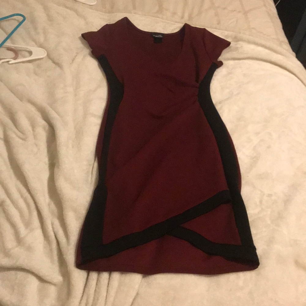 Maroon dress